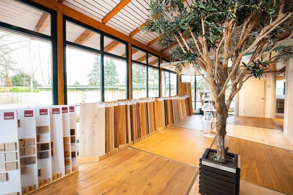innenansicht geenen holz in weeze